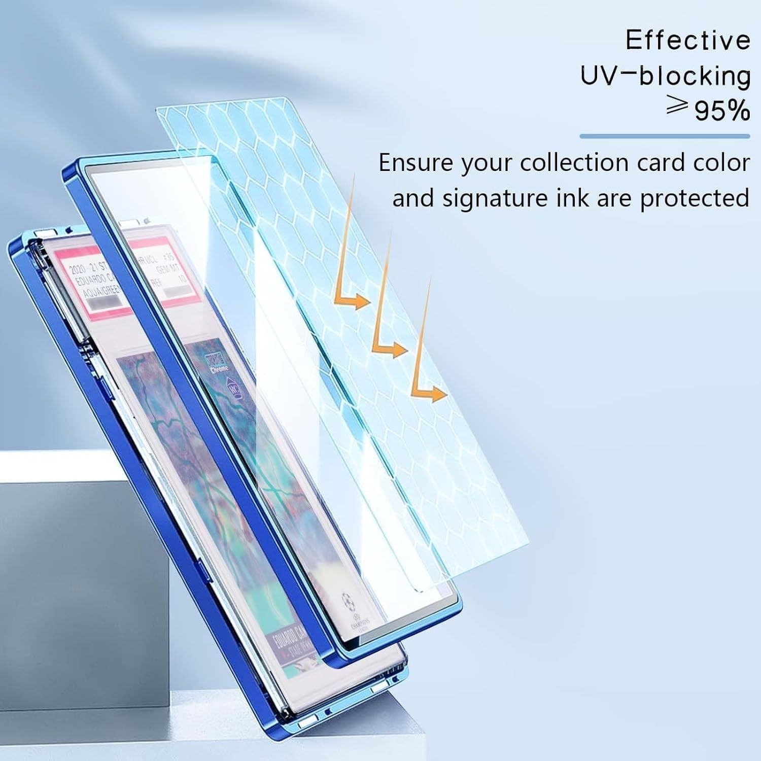Aluminum Magnetic Graded Slab Case with UV-Blocking Window thumbnail 5