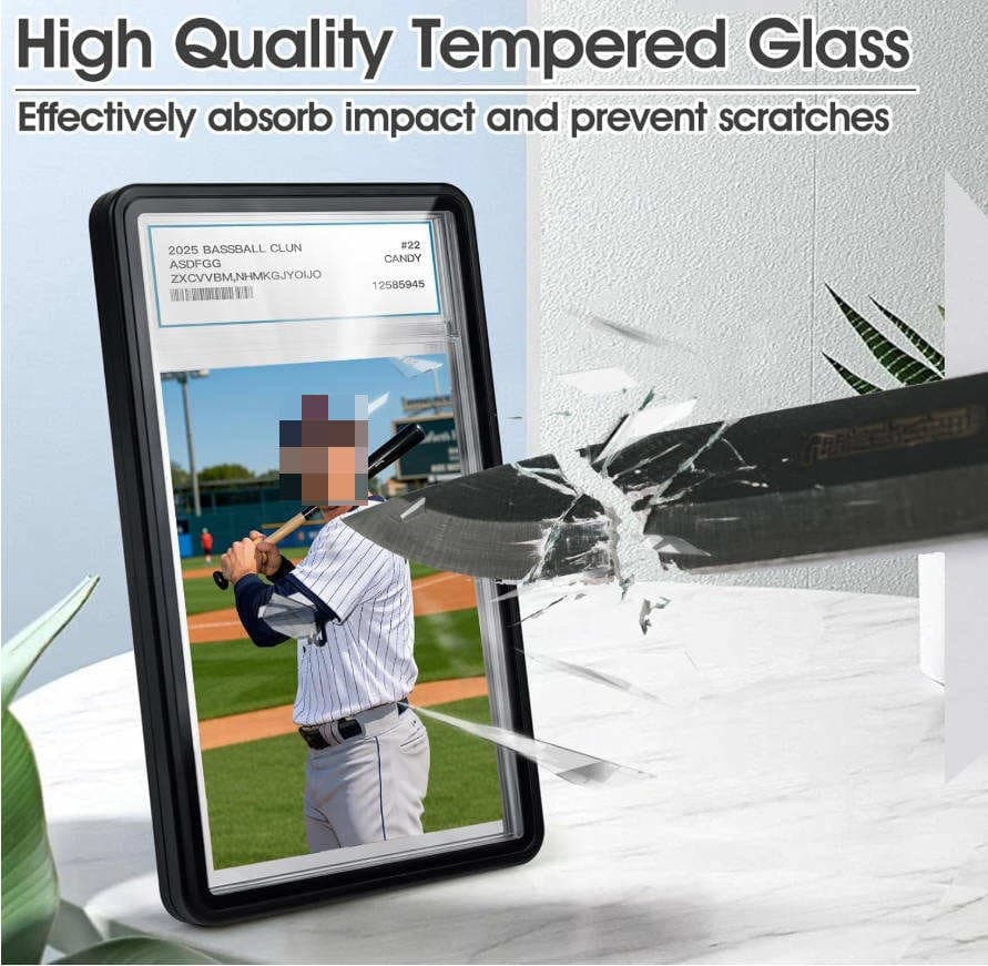 Aluminum Magnetic Graded Slab Case with Built-In Stand, Tempered Glass thumbnail 5