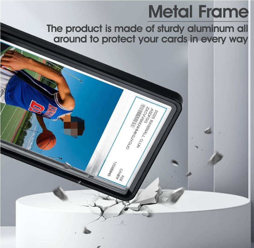 Aluminum Magnetic Graded Slab Case with Built-In Stand, Tempered Glass thumbnail 6