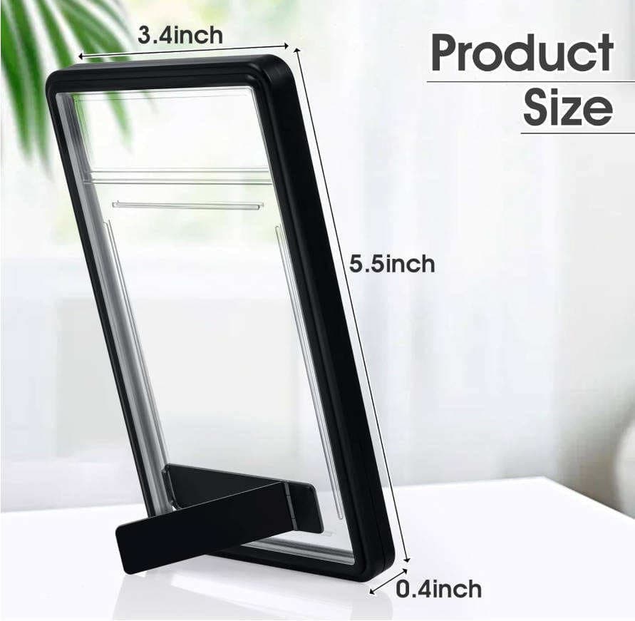 Aluminum Magnetic Graded Slab Case with Built-In Stand, Tempered Glass