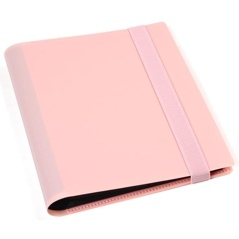 4-Pocket Plastic Card Binder with Elastic Band, Side-Loading thumbnail 4