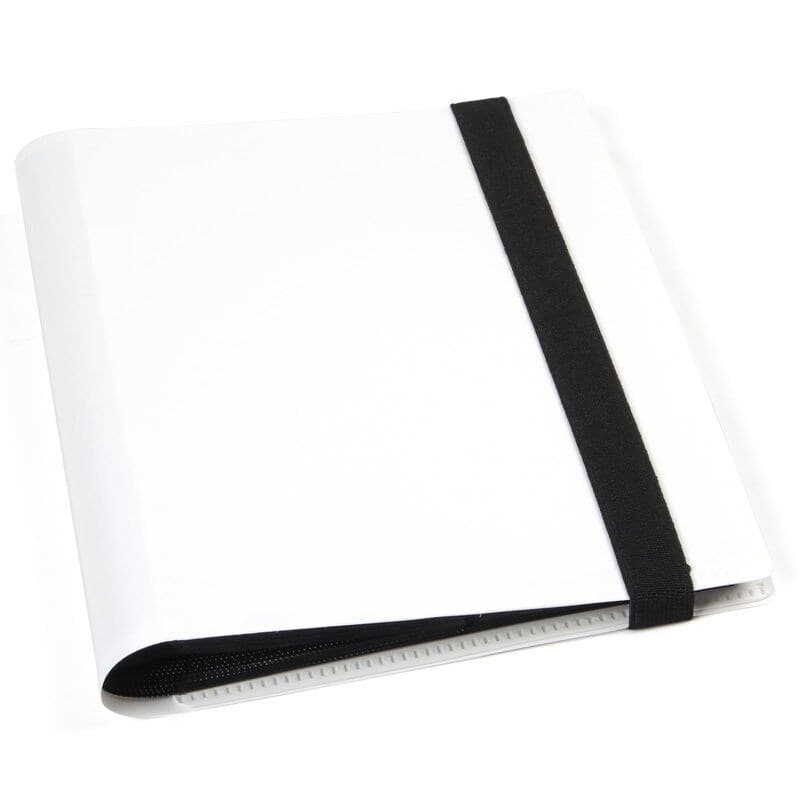 4-Pocket Plastic Card Binder with Elastic Band, Side-Loading thumbnail 5