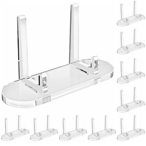 Clear Acrylic Display Stands for Graded Slabs, 10-Pack thumbnail 6