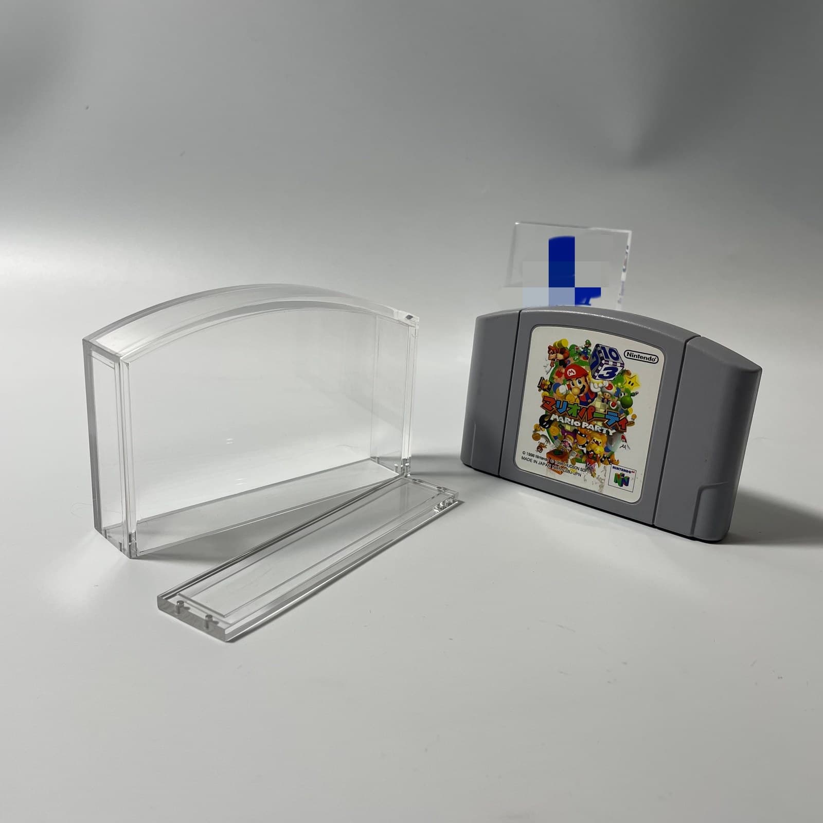 Clear Acrylic Game Cartridge Protector Case, UV-Resistant, Compatible with N64 thumbnail 2