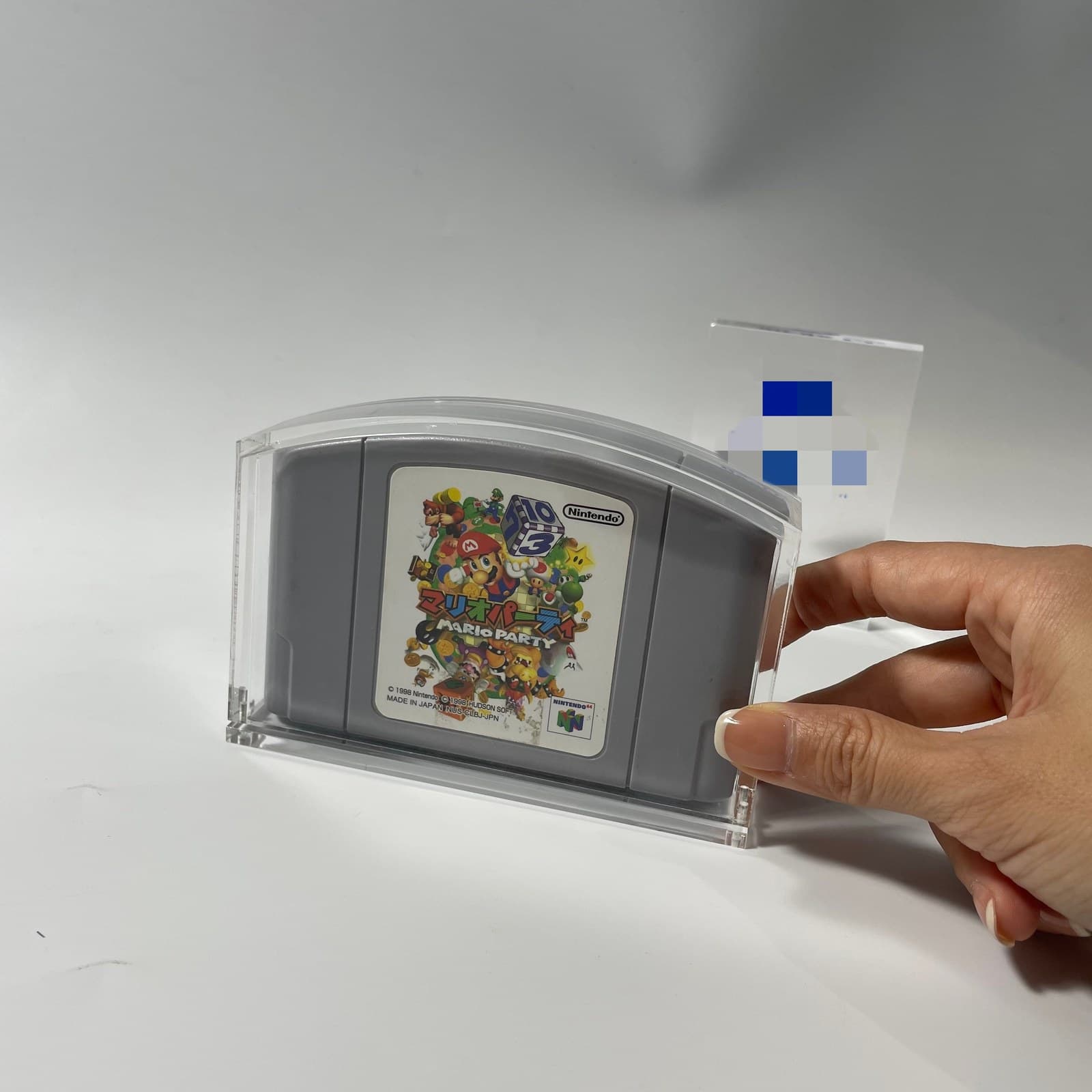 Clear Acrylic Game Cartridge Protector Case, UV-Resistant, Compatible with N64 thumbnail 5