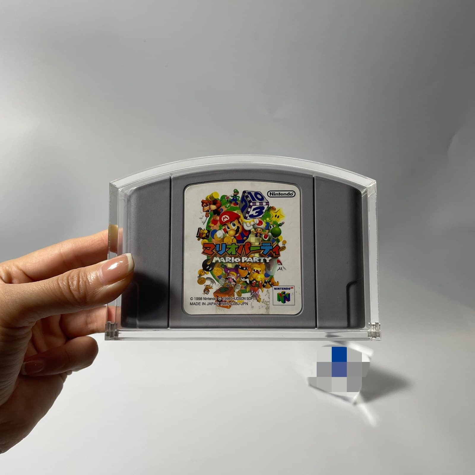 Clear Acrylic Game Cartridge Protector Case, UV-Resistant, Compatible with N64 thumbnail 6
