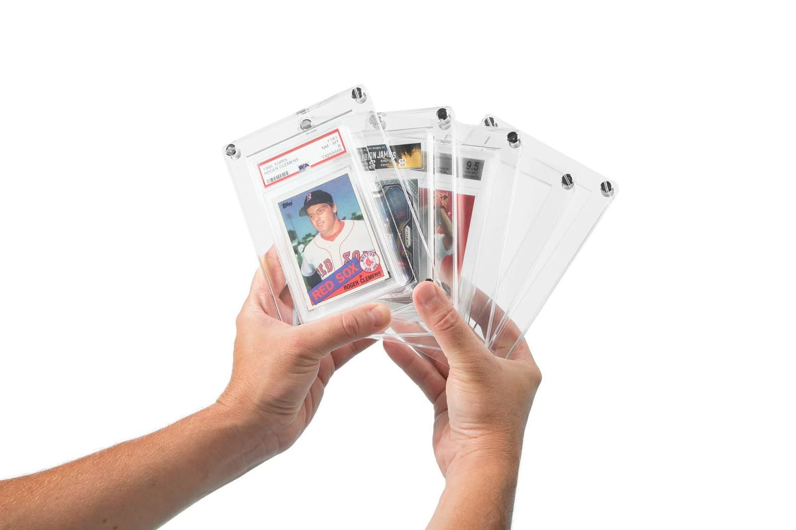 Single-Card Acrylic Display Case with Stand thumbnail 2