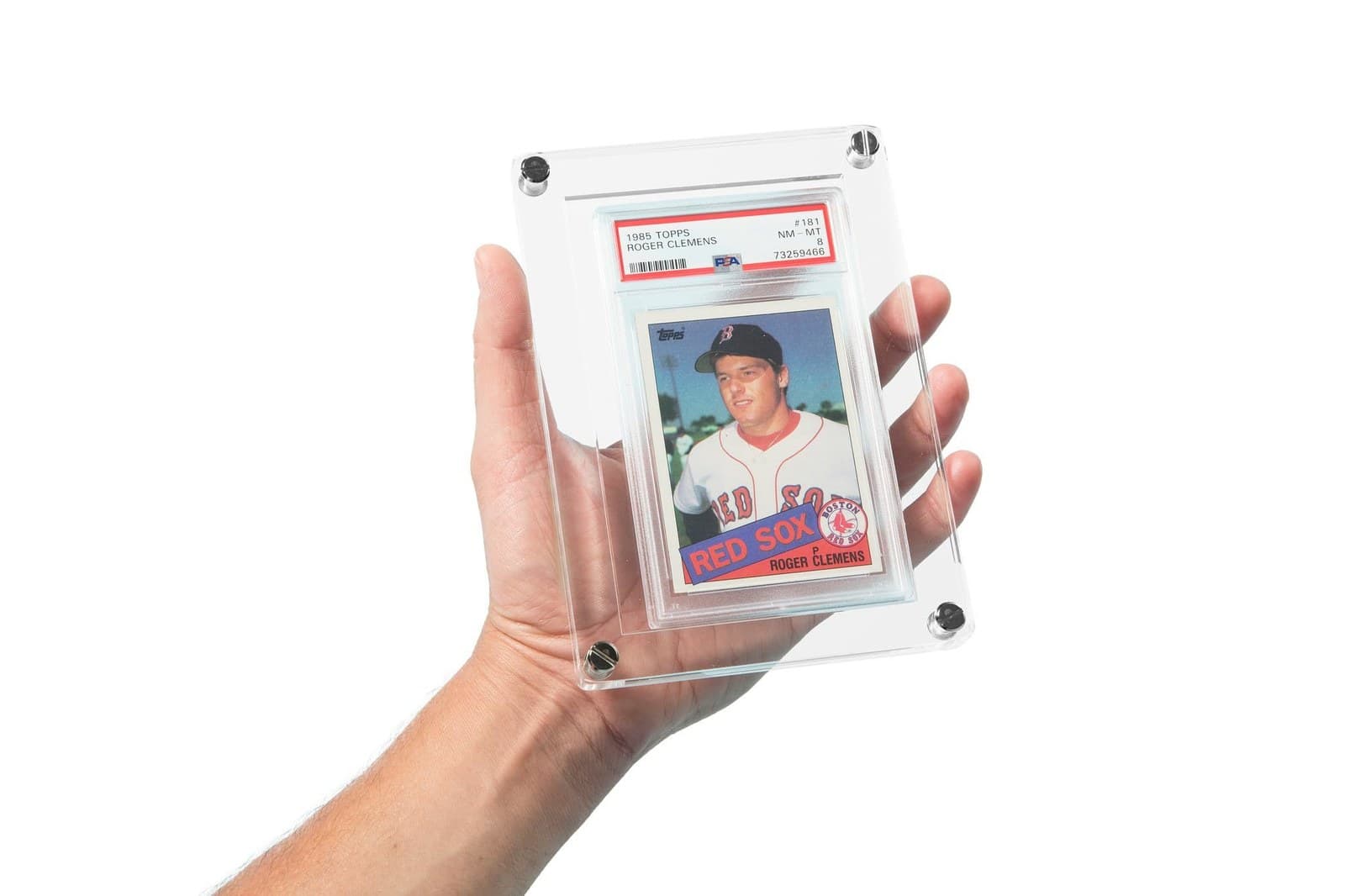 Single-Card Acrylic Display Case with Stand thumbnail 4