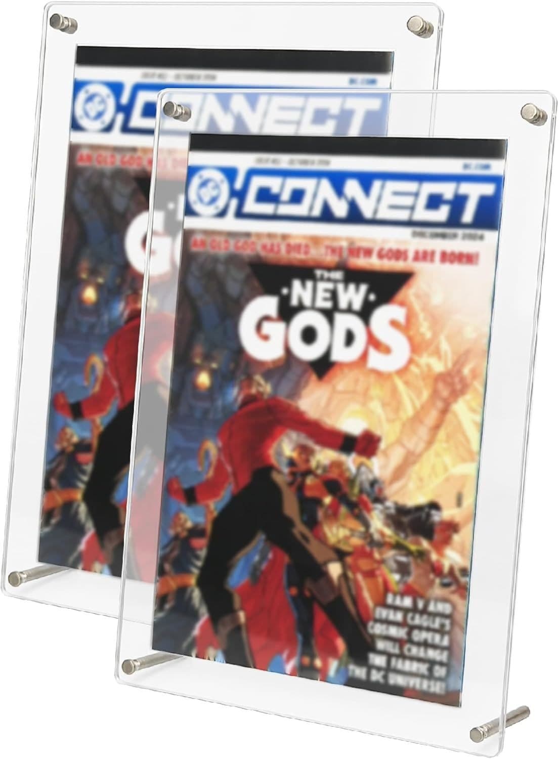 Free-Standing Acrylic Comic Book Frame, 8.2 x 11.8 in, UV-Resistant 缩略图 2