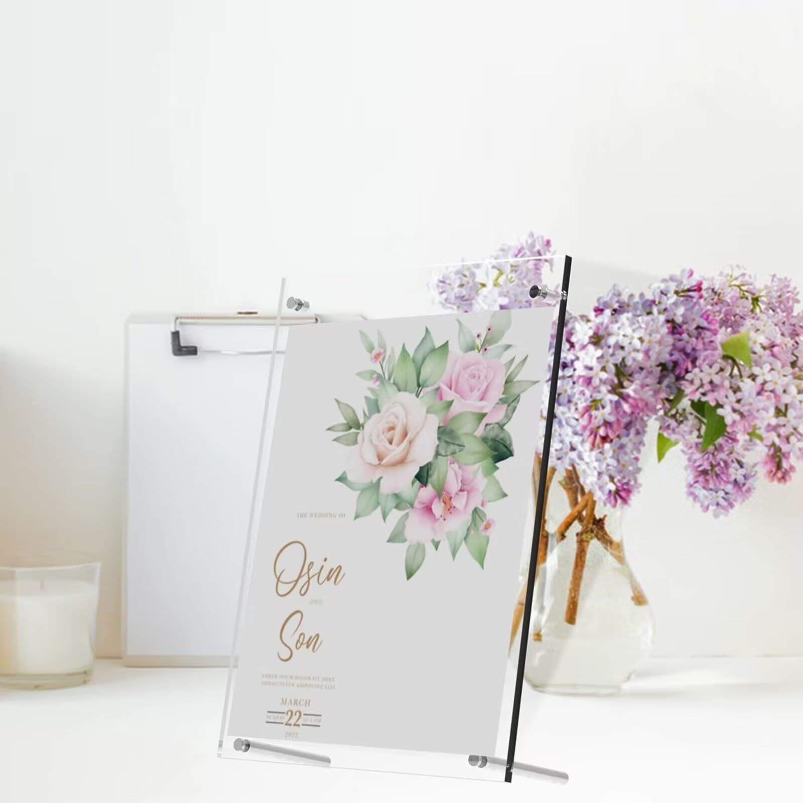 Acrylic Display Frame for Banknotes and Prints, 8.3 x 11.7 in thumbnail 4