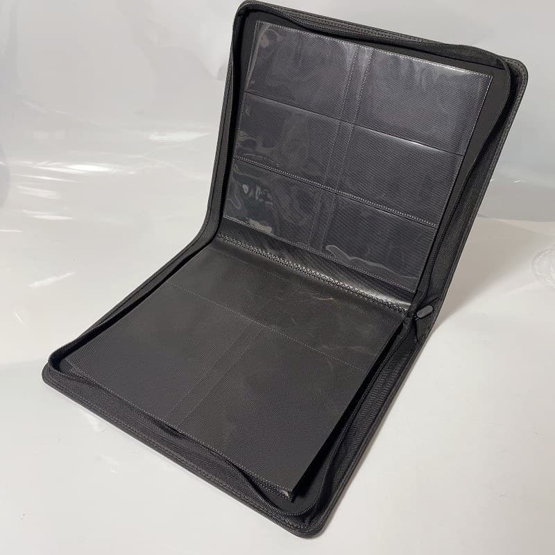 6-Pocket Zip Binder for Graded Card Slabs, PU Leather thumbnail 4