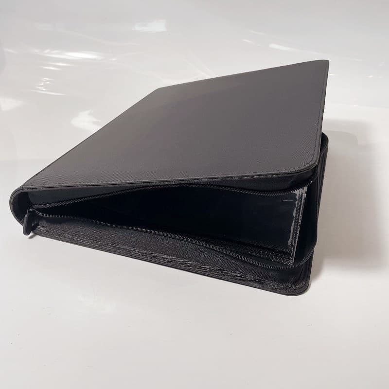 6-Pocket Zip Binder for Graded Card Slabs, PU Leather thumbnail 5