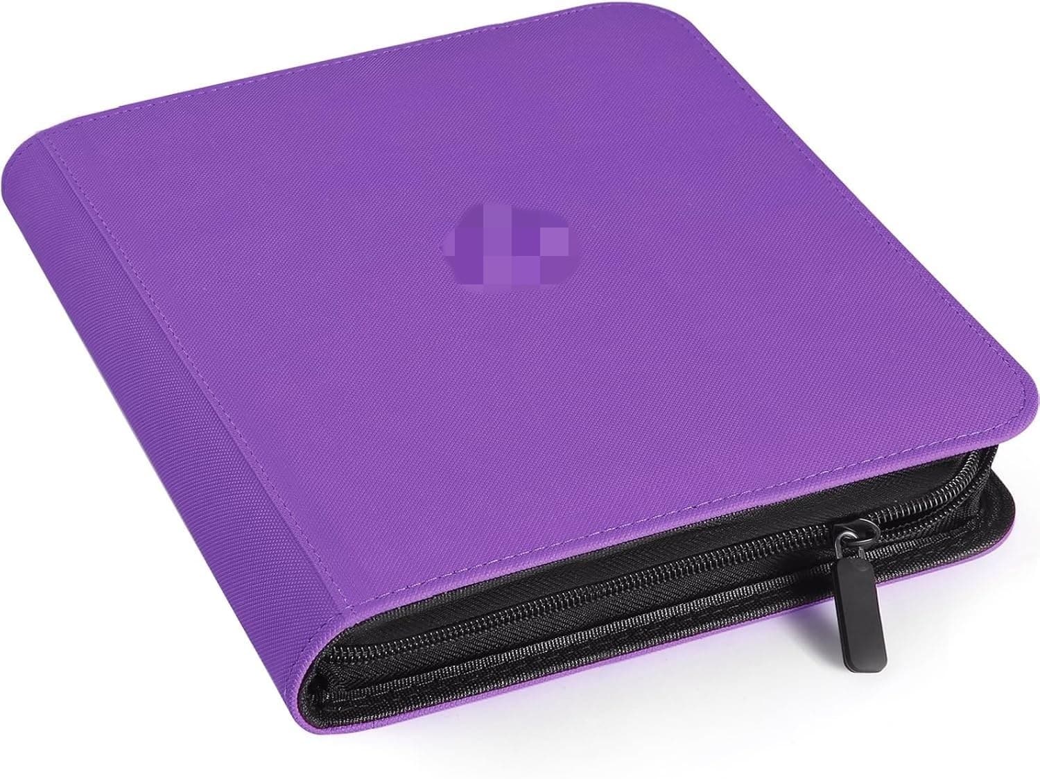 Zippered 9-Pocket Card Binder, 36 Pages / 648 Pockets, PU Leather thumbnail 3