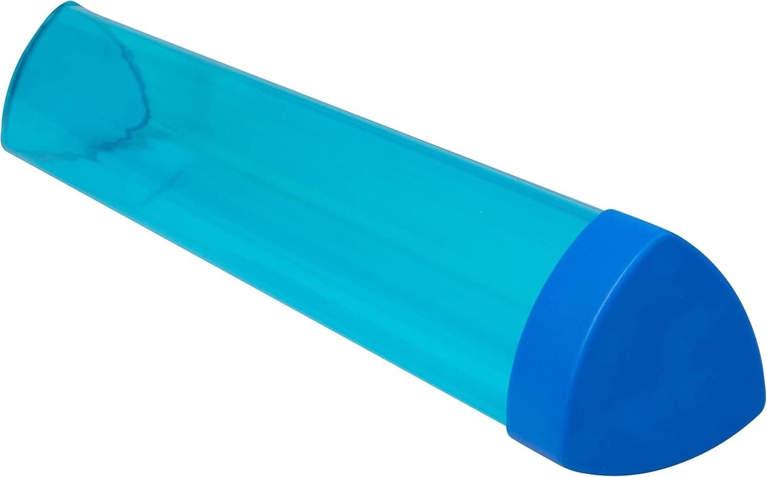 Triangular Prism Playmat Tube, 14.5 in, Clear with Cap thumbnail 3