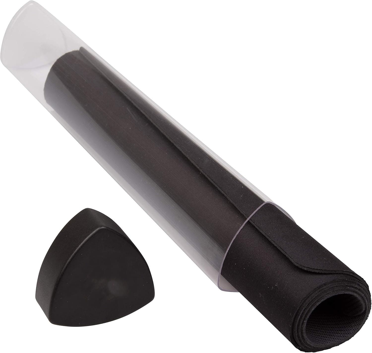Triangular Prism Playmat Tube, 14.5 in, Clear with Cap thumbnail 4