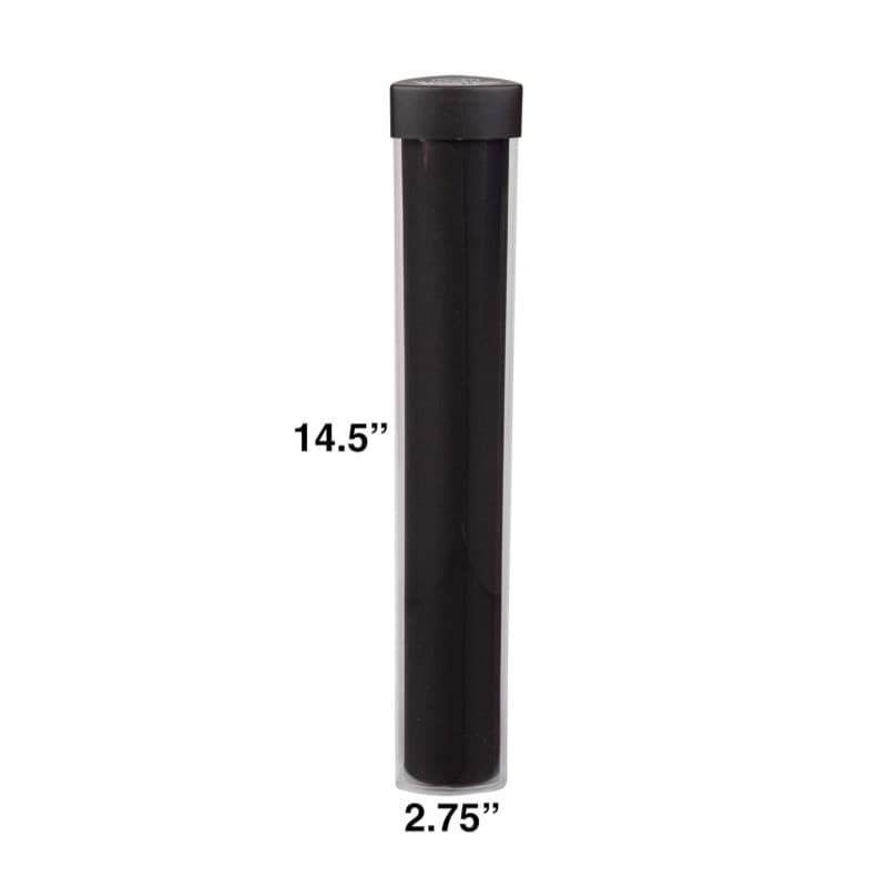 Triangular Prism Playmat Tube, 14.5 in, Clear with Cap thumbnail 5