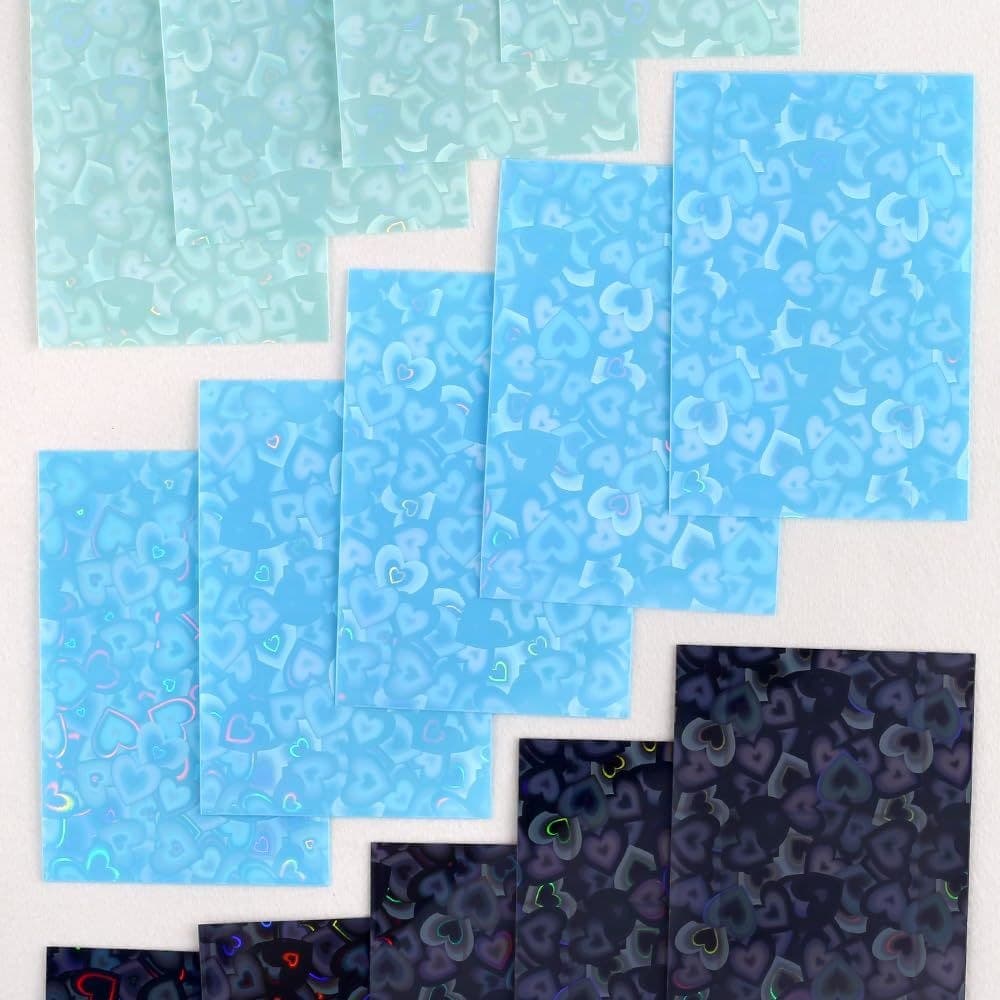 Glitter Colored Card Sleeves, 60 x 90 mm, Anti-Scratch Matte thumbnail 2