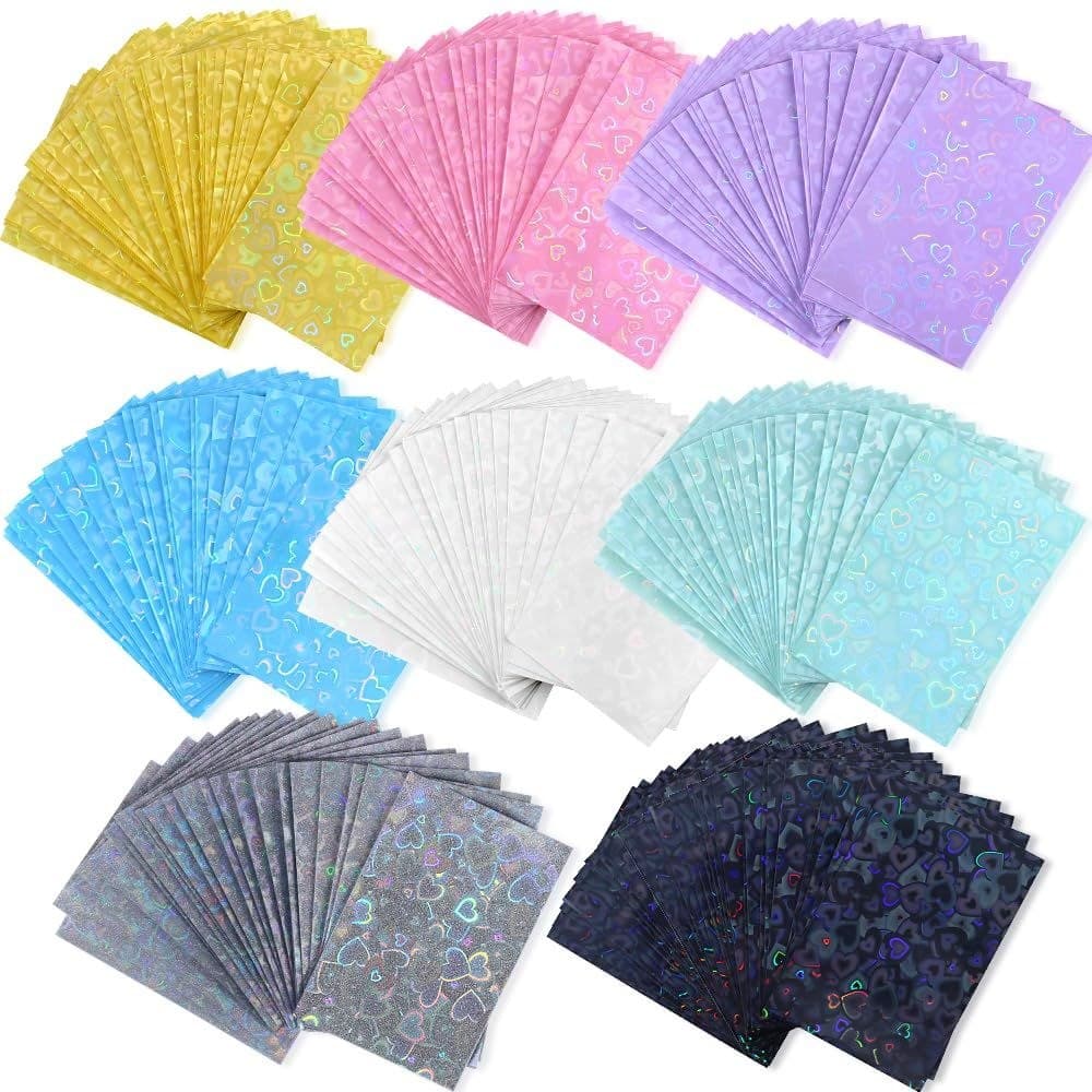 Glitter Colored Card Sleeves, 60 x 90 mm, Anti-Scratch Matte thumbnail 3