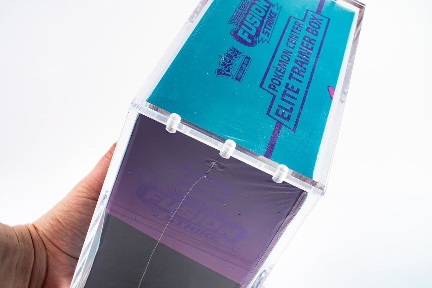 UV-Resistant Acrylic Display Case with Magnetic Lid, Compatible with Pokémon Elite Trainer Box thumbnail 6