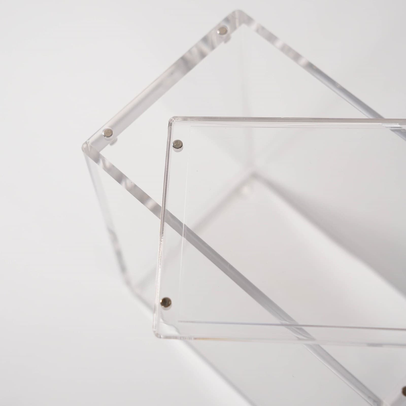 Thick Acrylic Booster Box Display Case with Magnetic Lid 缩略图 5