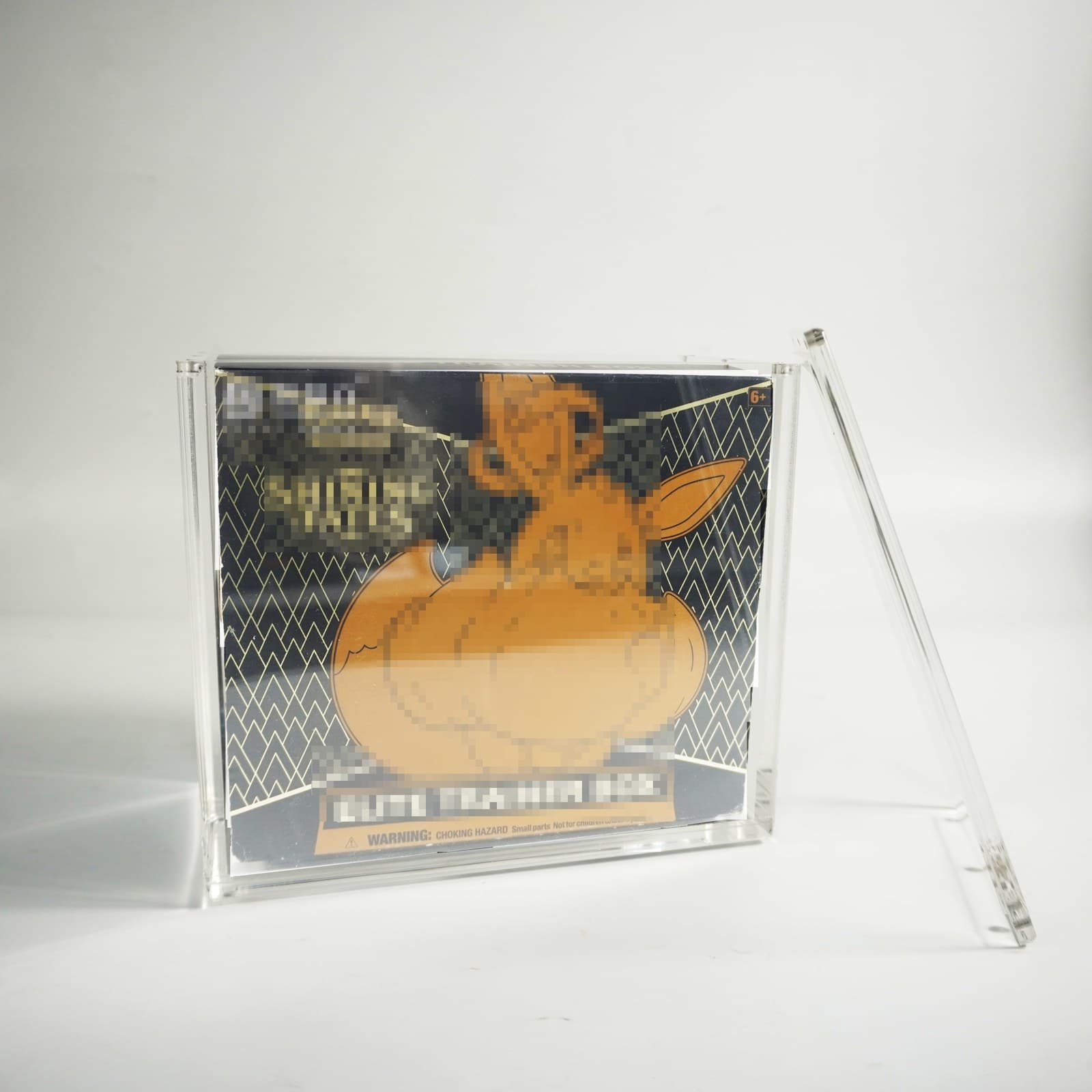 Clear Acrylic Display Case with Magnetic Lid, Compatible with Pokémon Elite Trainer Box thumbnail 2