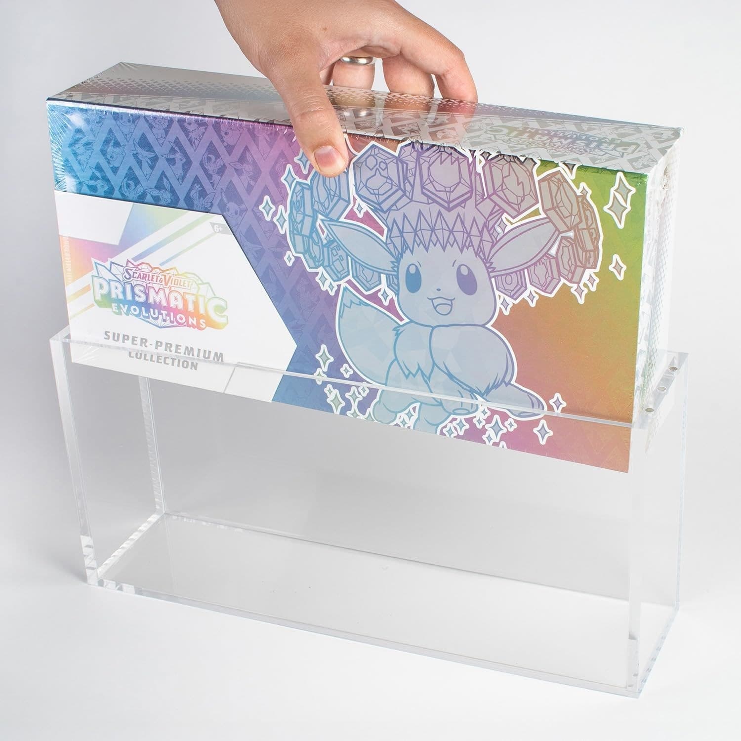 Acrylic Magnetic Display Case, Compatible with Pokémon Super Premium Collection Box thumbnail 6