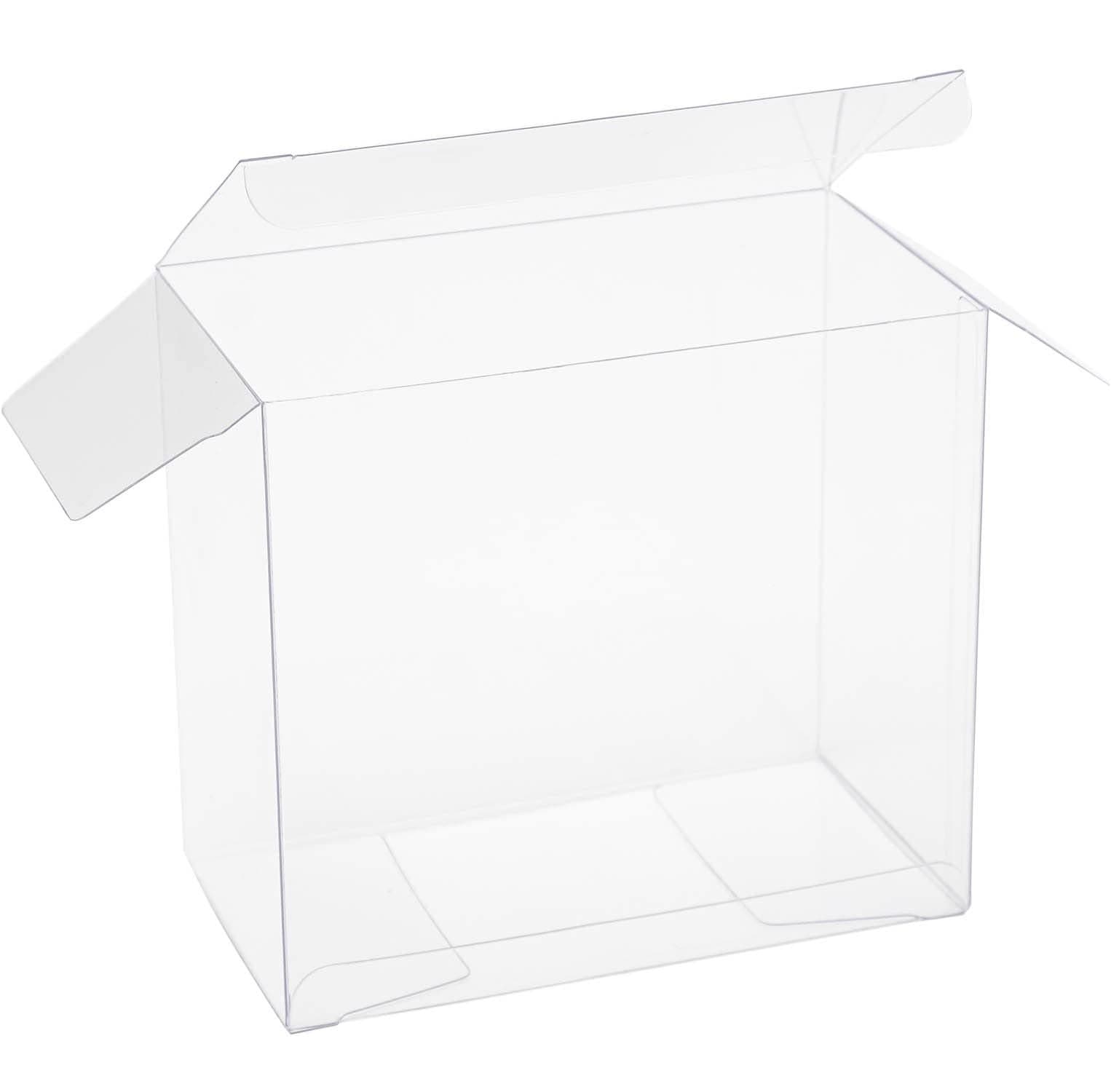 Heavy-Duty Clear Plastic Booster Box Protector, Fold-Top thumbnail 3