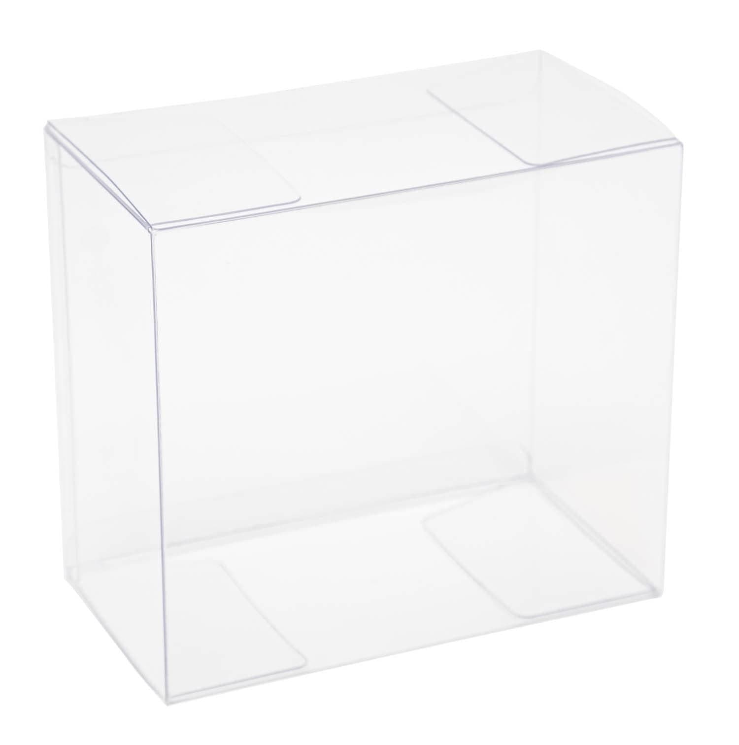 Heavy-Duty Clear Plastic Booster Box Protector, Fold-Top thumbnail 1