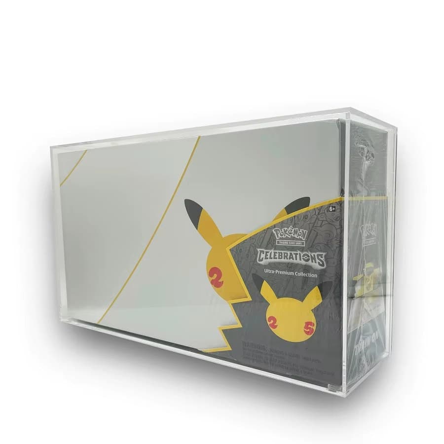 Clear Acrylic Display Case, Compatible with Pokémon Ultra Premium Collection Box thumbnail 1