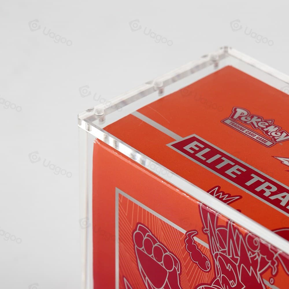 Acrylic Display Case with UV Protection and Magnetic Lid, Compatible with Pokémon Elite Trainer Box thumbnail 4