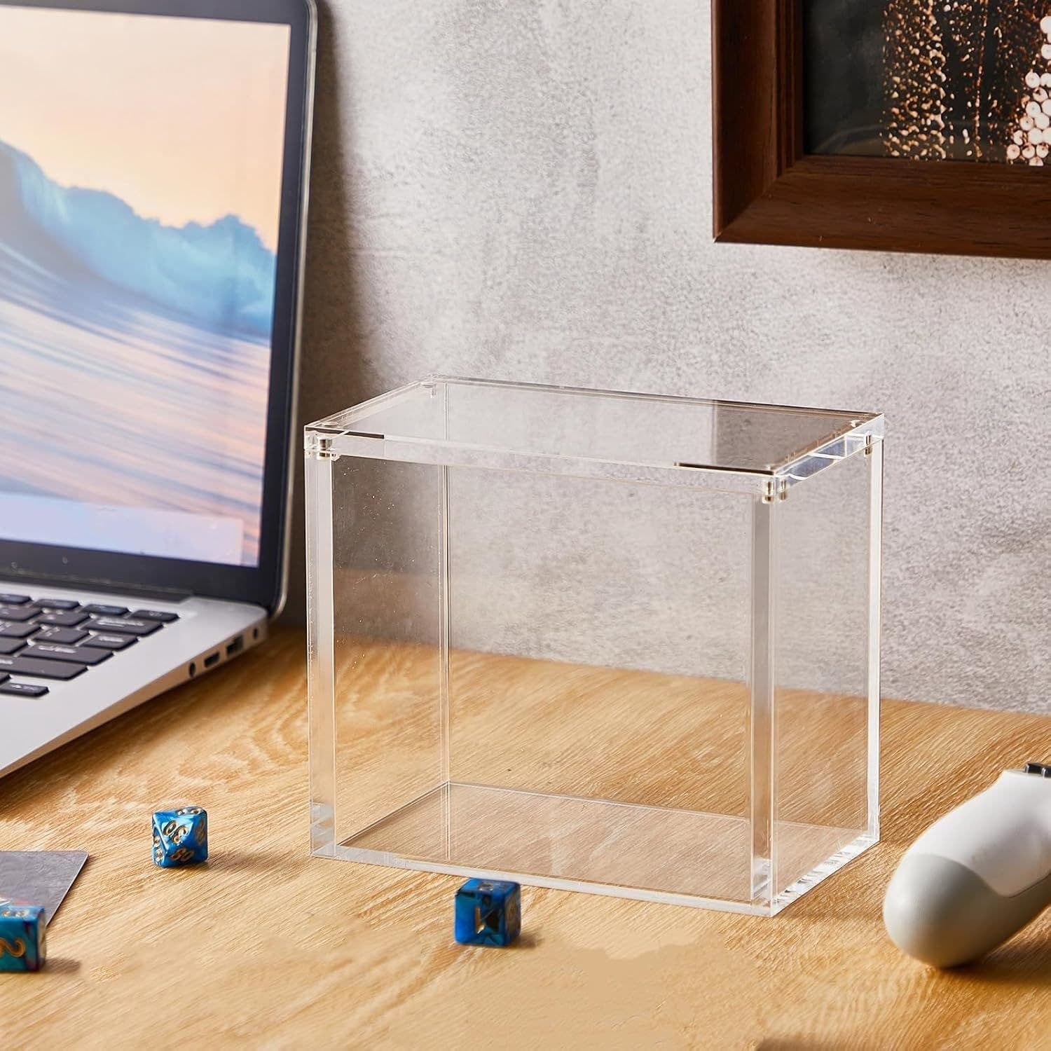 Acrylic Booster Box Case with Sliding Lid and Magnetic Lock, 8 mm Walls thumbnail 4