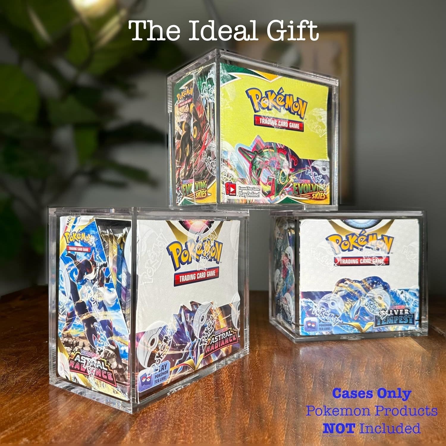 Acrylic Booster Box Protective Case, Inside 5.39 x 3.10 x 4.88 in thumbnail 2