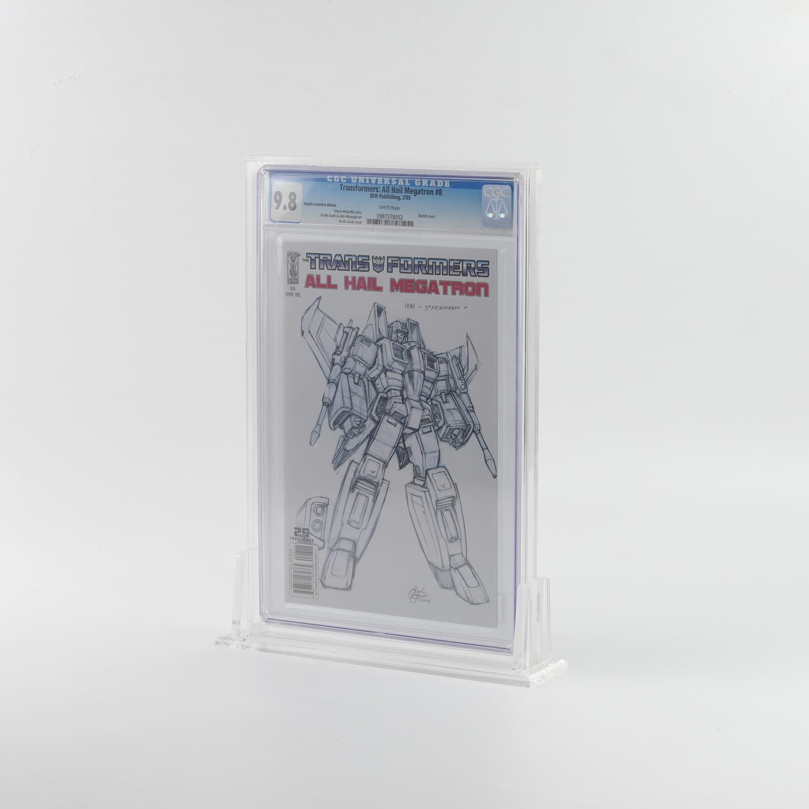 Acrylic Display Stand for Graded Comic Slabs, UV-Resistant thumbnail 5