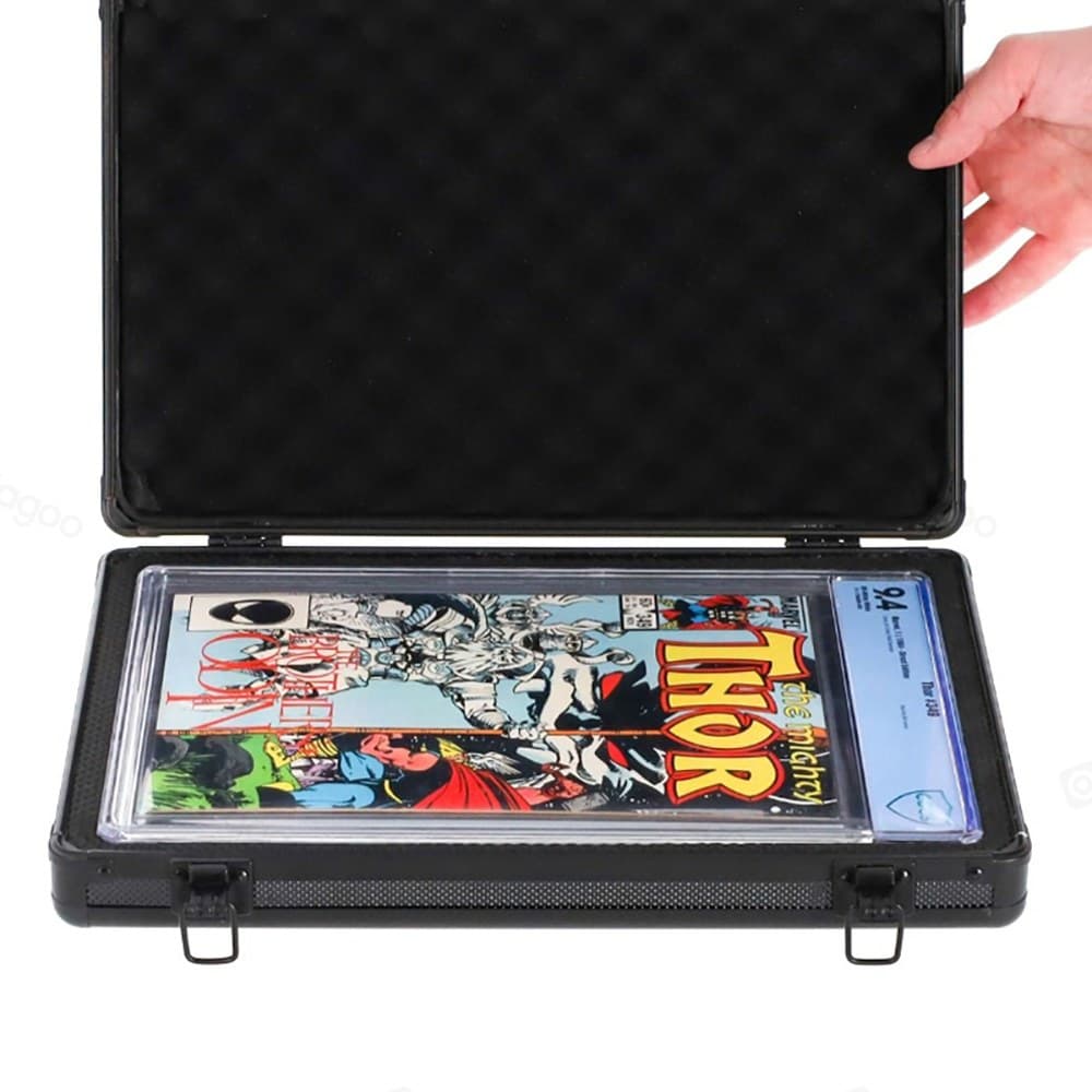 Aluminum Carrying Case for Graded Comics with Foam Interior 缩略图 3