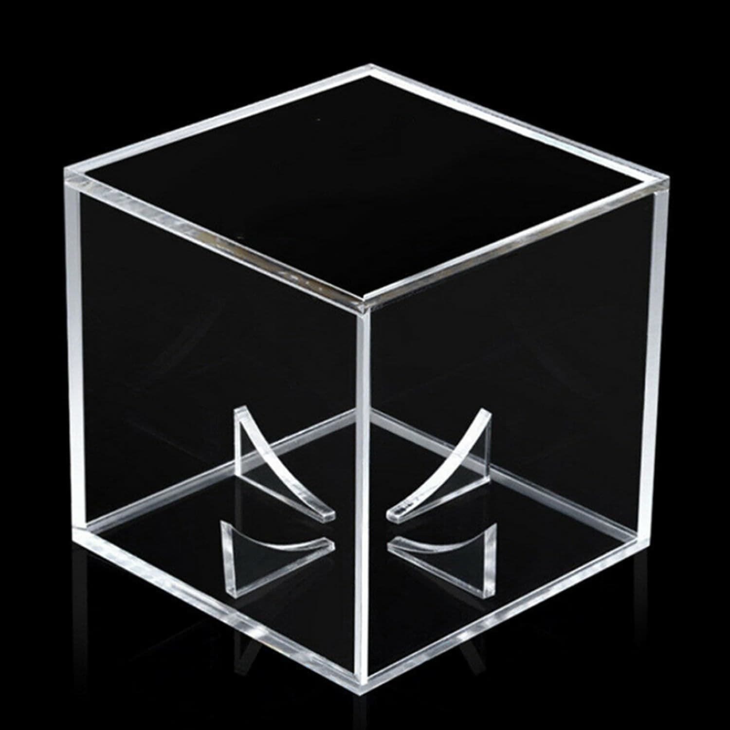 UV-Protected Acrylic Baseball Display Cube, 3.1 in, Corner Stand thumbnail 5