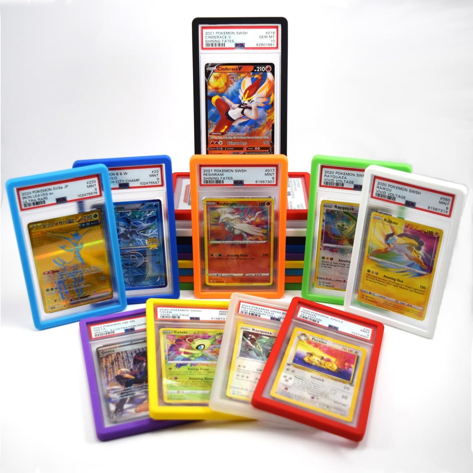 Silicone Slab Bumper, Solid Colors, Compatible with PSA and CGC Slabs thumbnail 2