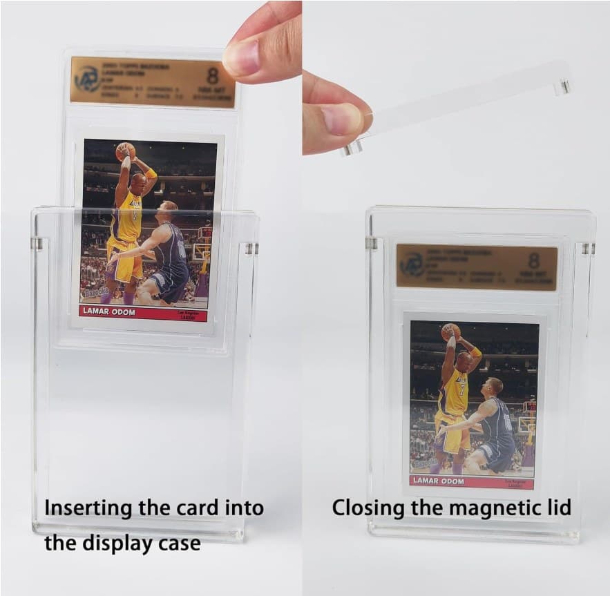 Acrylic Single-Slab Magnetic Case, Compatible with PSA, CGC and BGS Slabs thumbnail 3