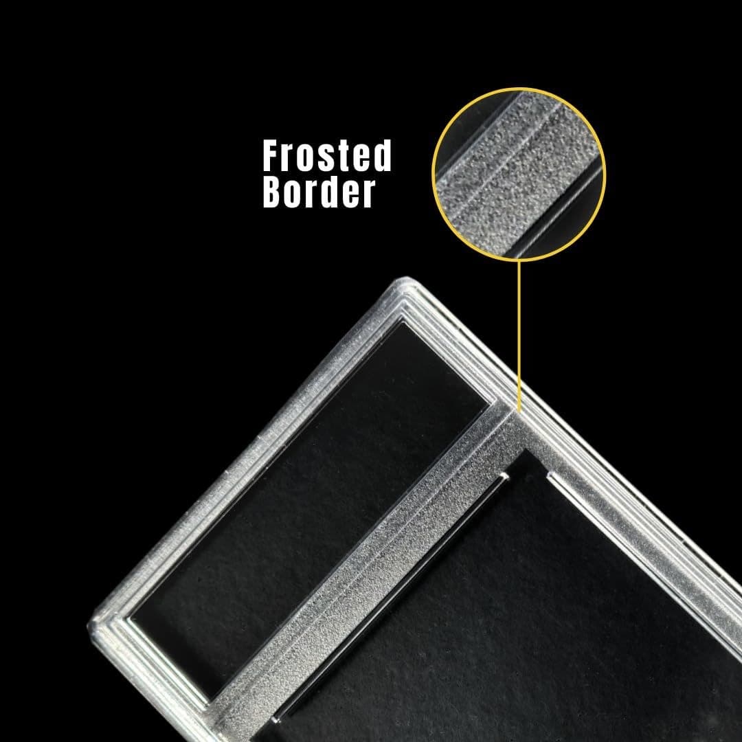 Acrylic Magnetic Graded Slab Case with Frosted Border, 3.16 x 5.37 in thumbnail 4