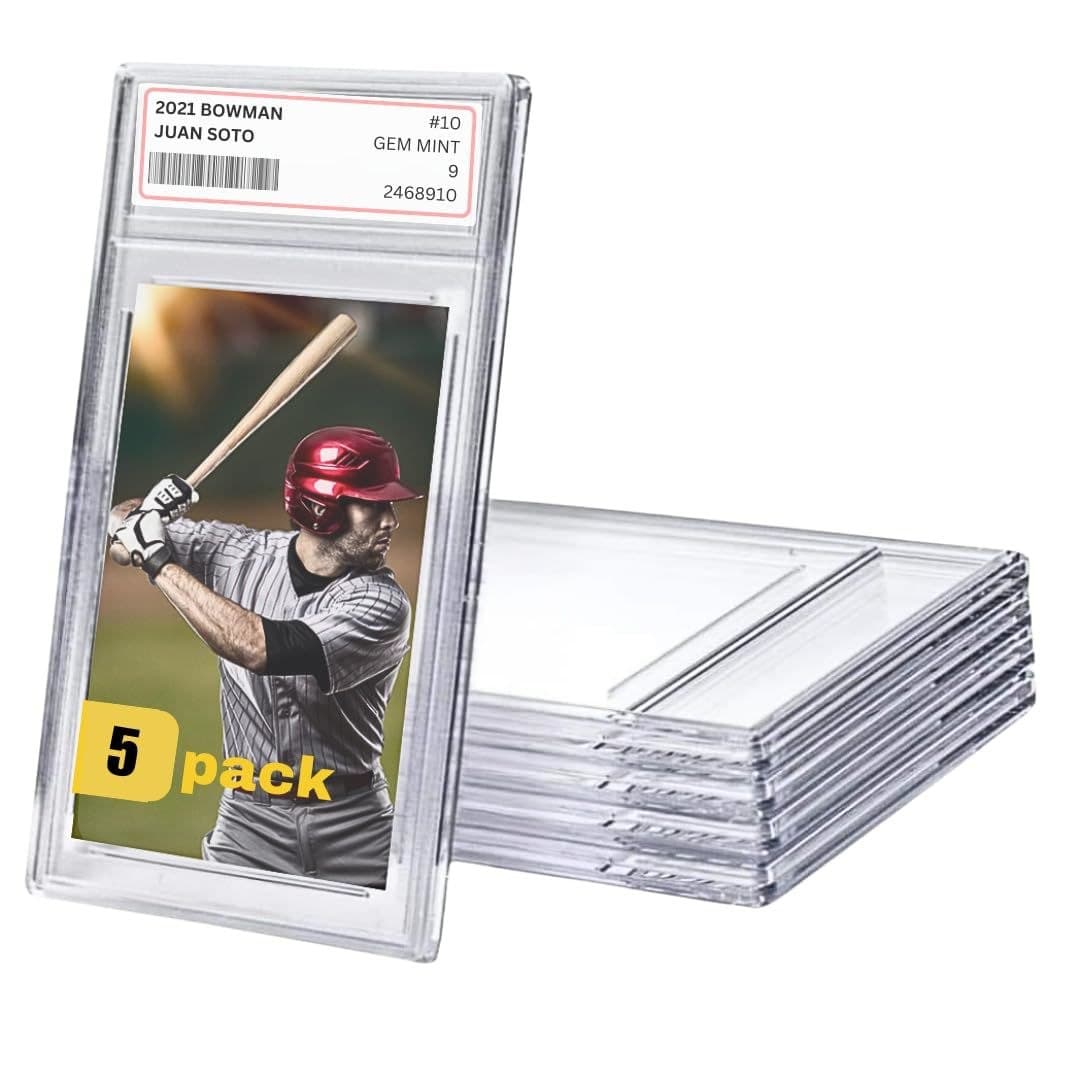 Acrylic Magnetic Graded Slab Case with Frosted Border, 3.16 x 5.37 in thumbnail 5
