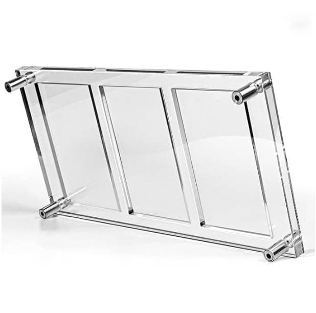 Acrylic Magnetic 3-Slab Display Frame with Stand and Wall Kit thumbnail 5