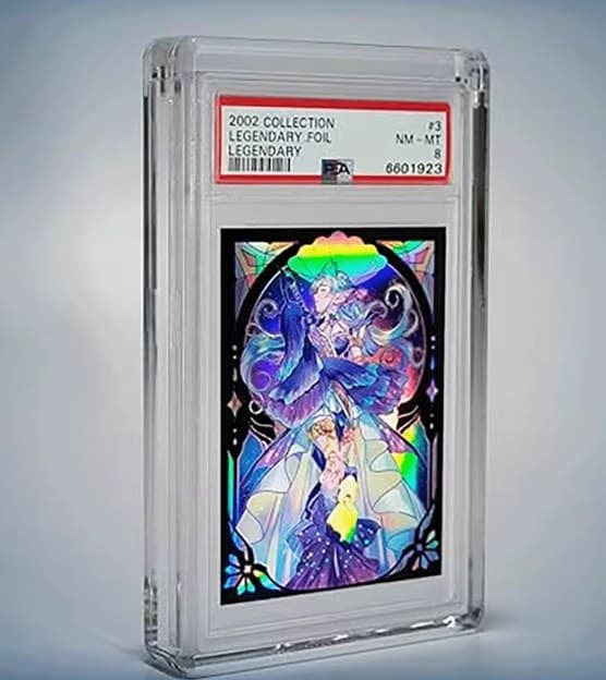 Thick Acrylic Graded Slab Display Case, Hidden Magnetic Closure, Compatible with PSA Slabs 缩略图 3
