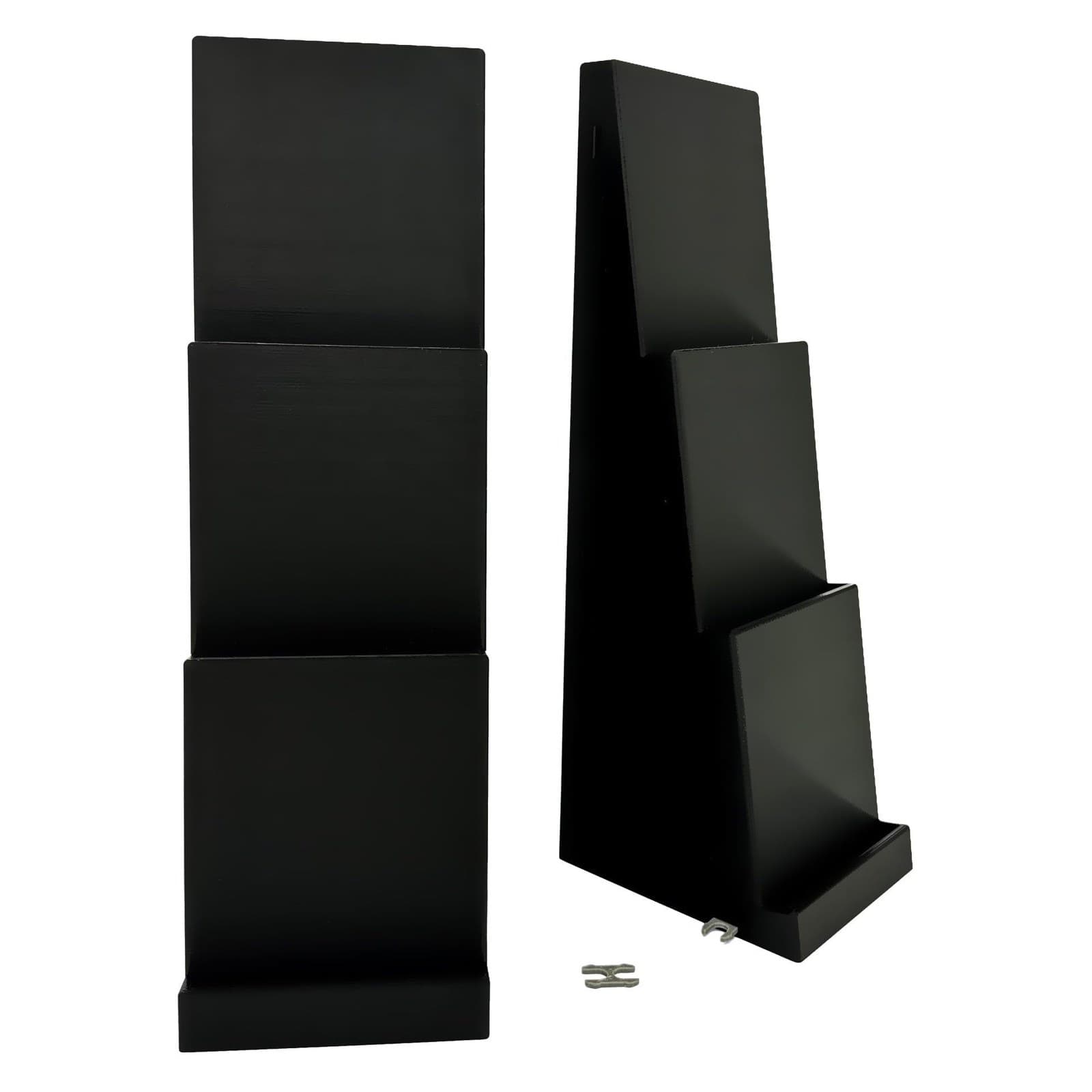 Black Tiered Display Stand for Graded Cards, 3 Steps thumbnail 4