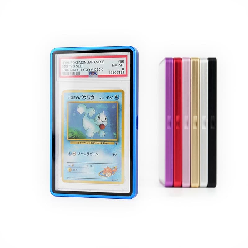 Metal Graded Card Protector with UV-Resistant Window and Magnetic Closure thumbnail 4