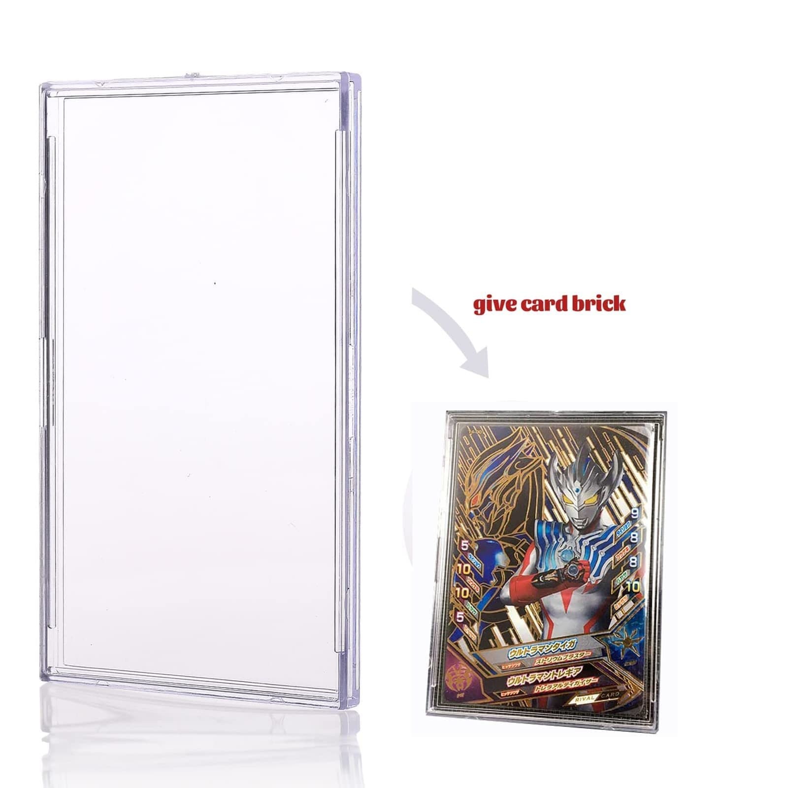 Scallop-Edge Magnetic Acrylic Card Holder, 2.6 x 3.7 in thumbnail 6