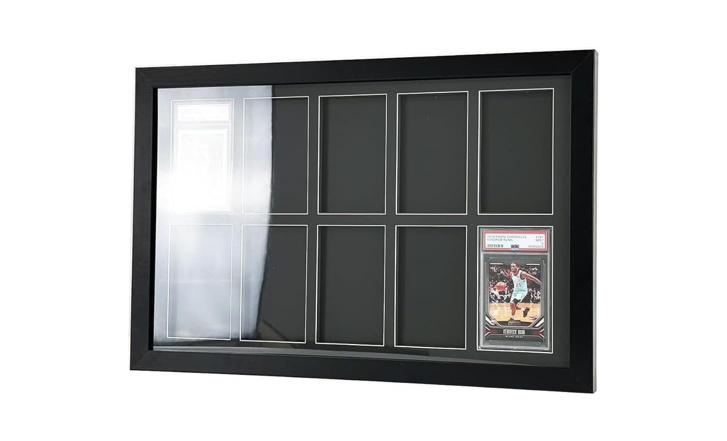 Wall-Mounted Graded Slab Display Frame, 5 Slots, 18.9 x 6.7 in thumbnail 4