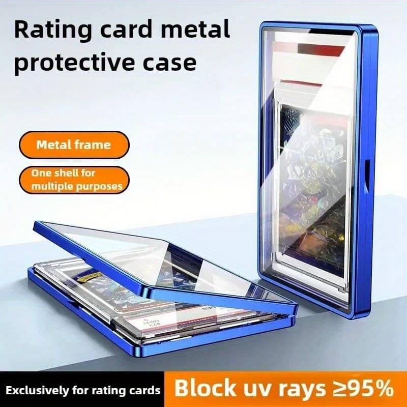Aluminum Alloy Graded Card Protective Case, 95%+ UV Blocking thumbnail 5