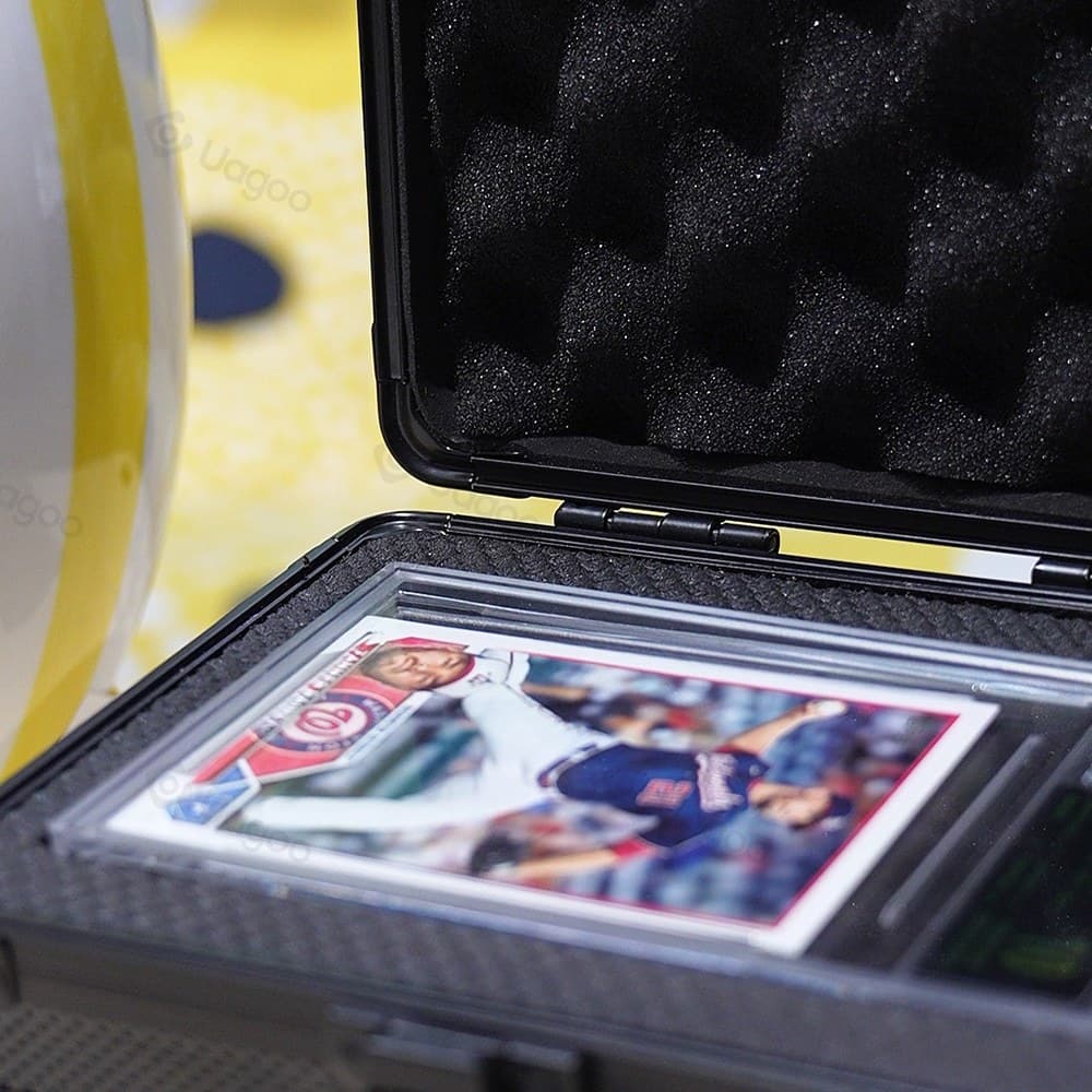 Black Aluminum Single-Slab Lock Box with Foam Insert thumbnail 6