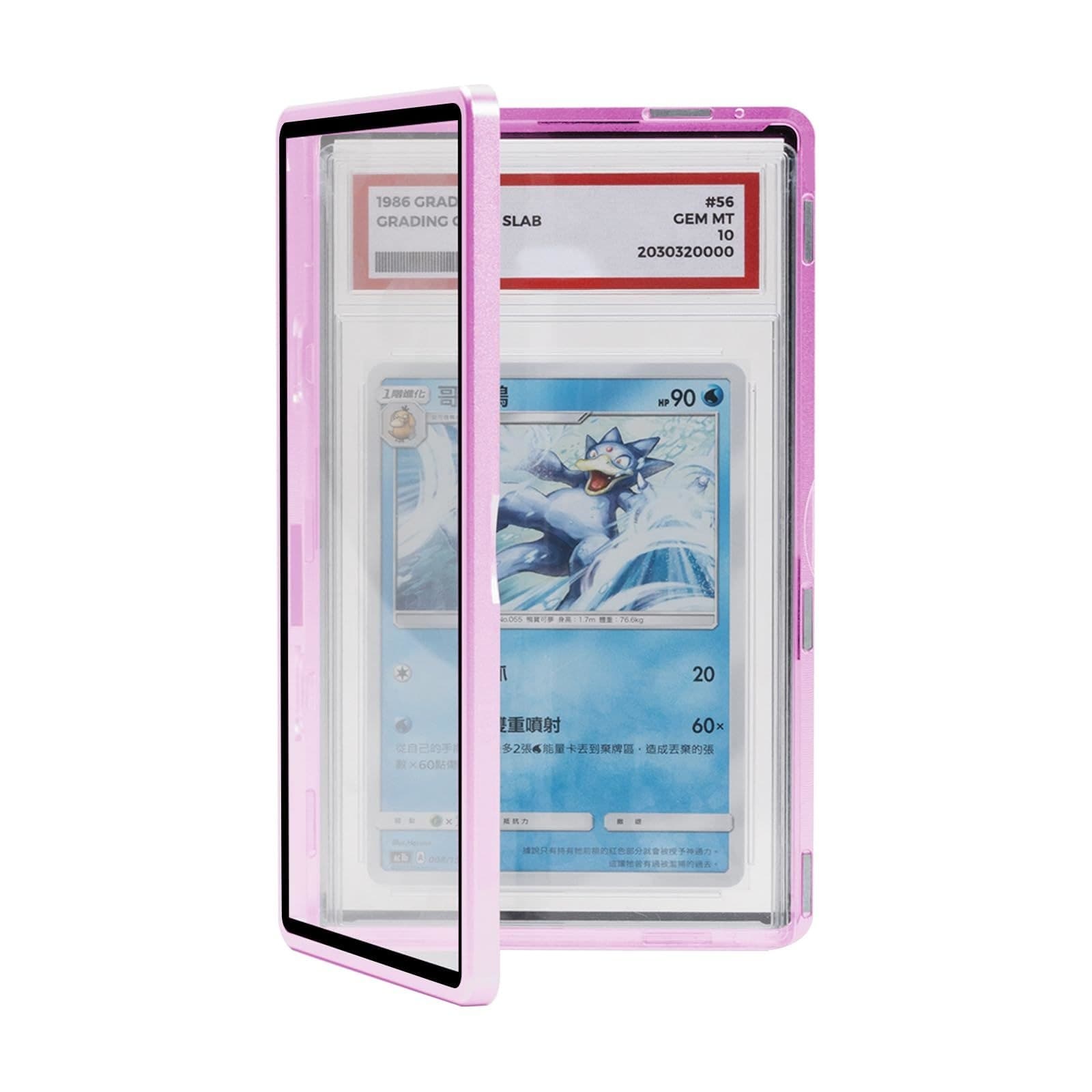 Aluminum Magnetic Slab Case, 5.6 x 3.4 x 0.4 in, UV-Resistant, Compatible with PSA Slabs thumbnail 2
