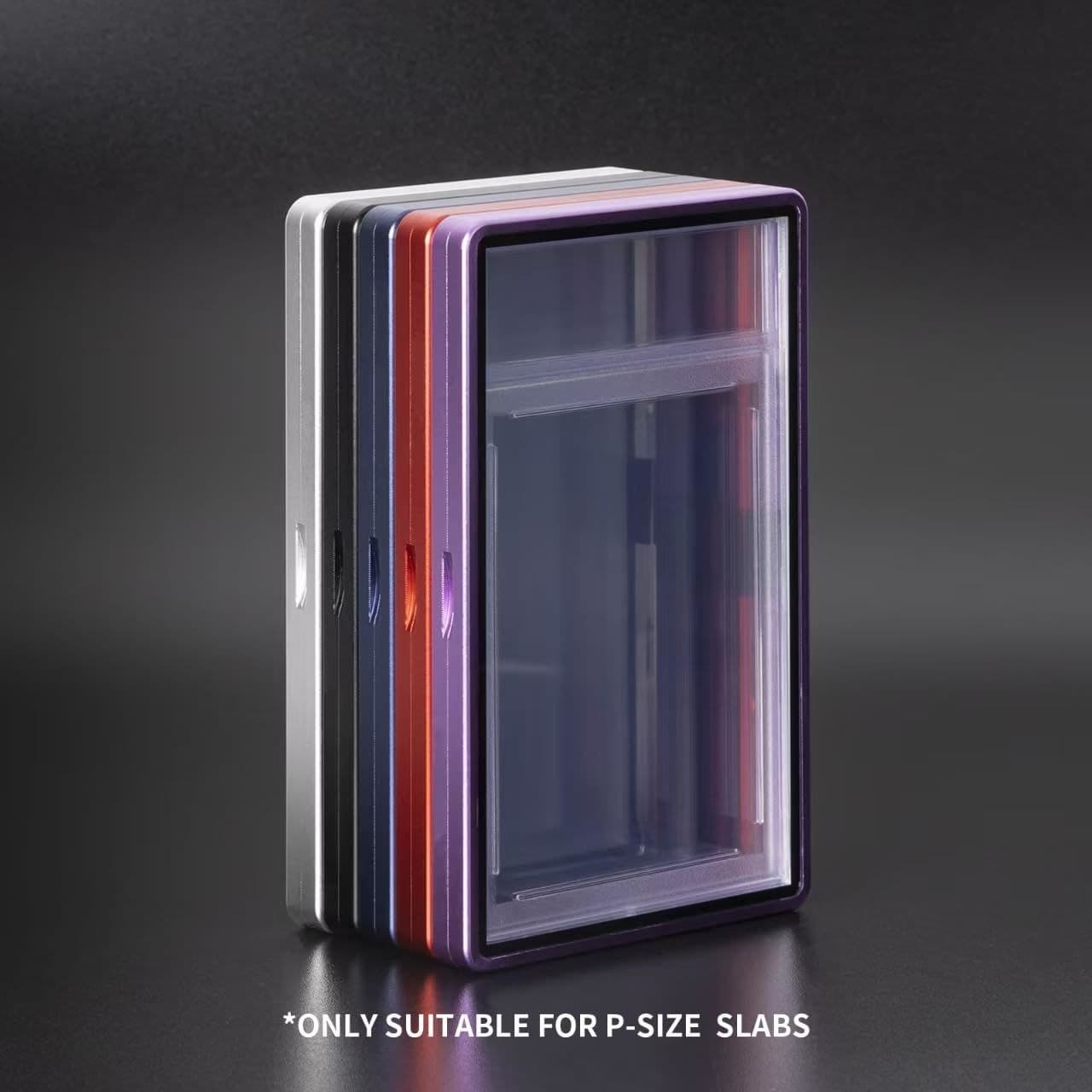 Aluminum Magnetic Slab Case, 5.6 x 3.4 x 0.4 in, UV-Resistant, Compatible with PSA Slabs thumbnail 3