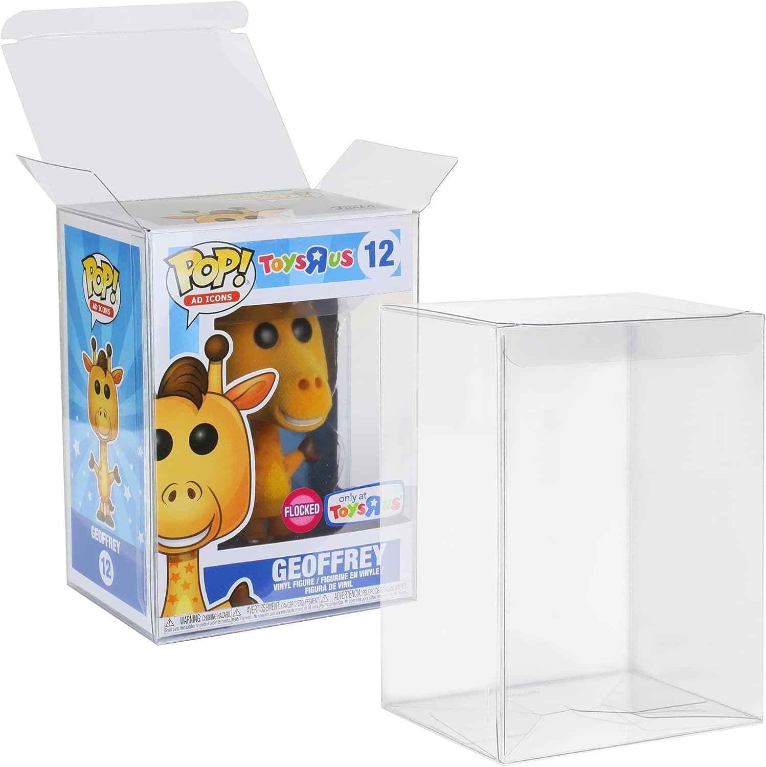 Clear PET Protector Box for 4-Inch Vinyl Figure Boxes, Compatible with Funko Pop thumbnail 2